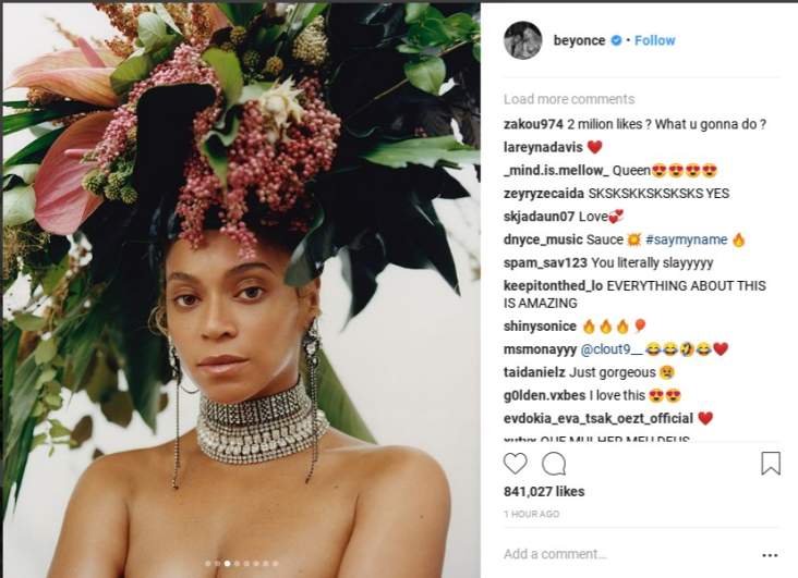 Beyonce Instagram Vogue September Issue