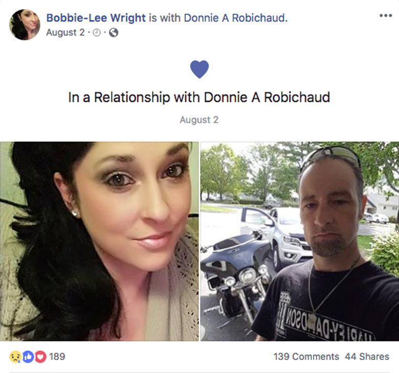 Bobbie Lee Wright Facebook page