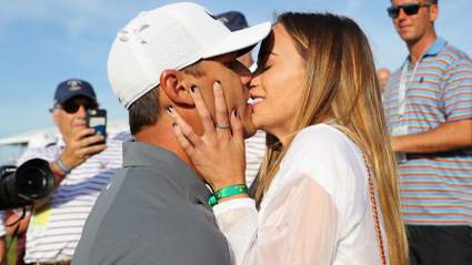 Brooks Koepka’s Girlfriend Jena Sims Is On-Hand at PGA Championship