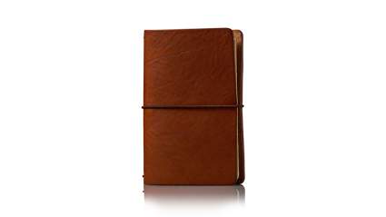 chic sparrow leather notebook cover