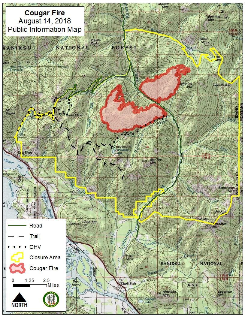 Idaho Fire Map Track Fires Near Me Right Now [August 14]