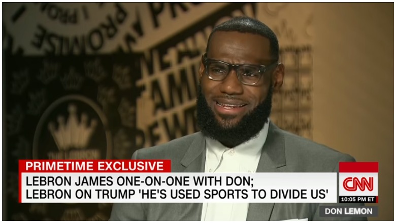 Don Lemon, Lebron James