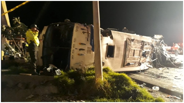 Ecuador bus crash