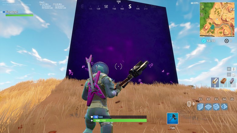 Fortnite Purple Cube