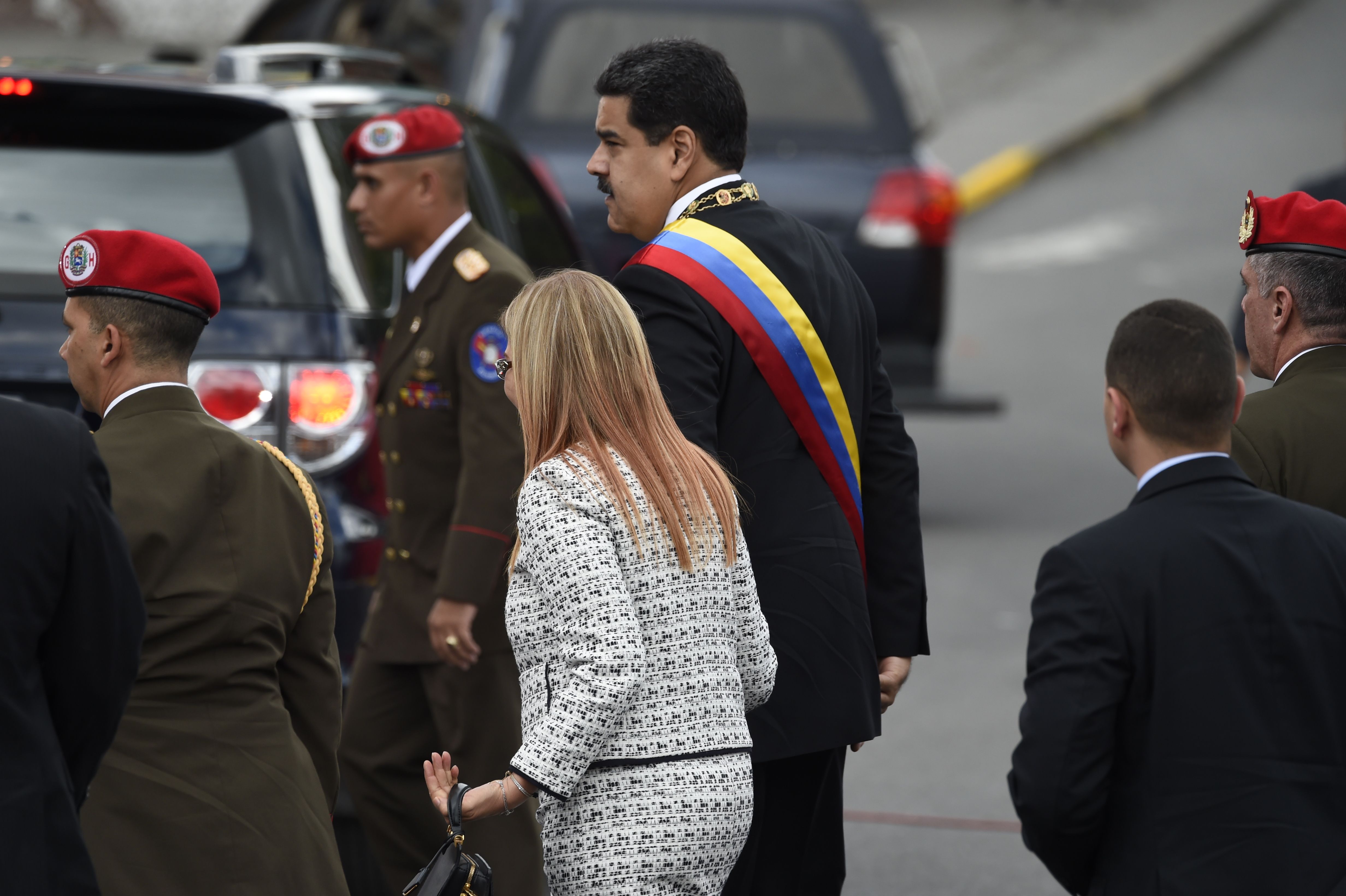WATCH: Nicolas Maduro 'Assassination Attempt' During Speech