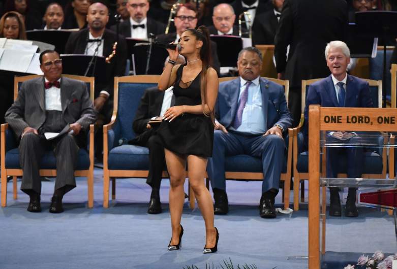 ariana grande bill clinton