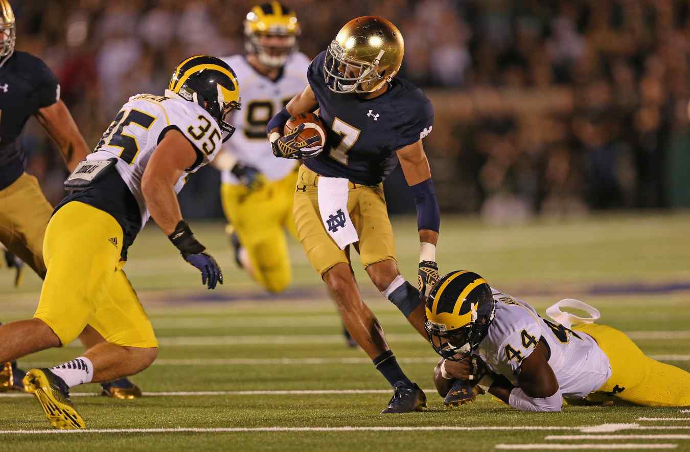 Notre Dame & Michigan Football: All-Time Series Record