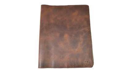 hide & Drink leather notebook cover