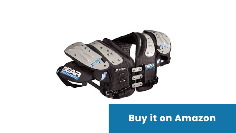 gear youth football shoulder pads