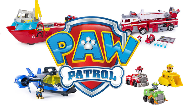 paw patrol toys for 4 year old boy