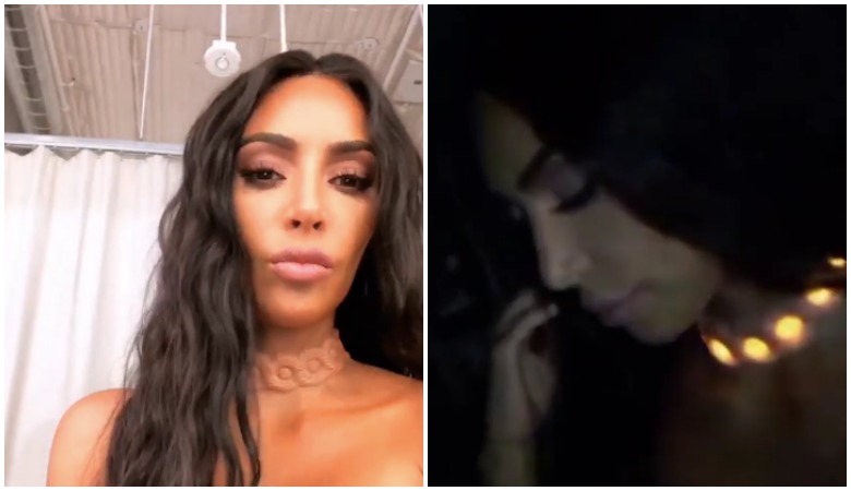 Kim Kardashian implanted necklace