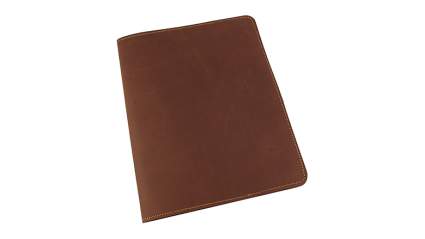 rustic ridge leather notebook cover