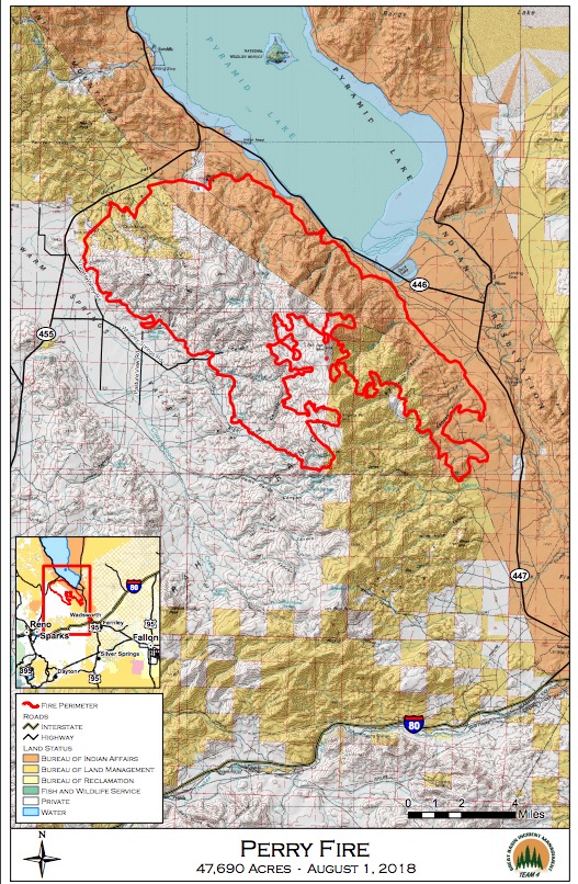 Nevada Fire Maps List Of Fires Near Me August 1   Screen Shot 2018 08 01 At 6 21 48 Pm 