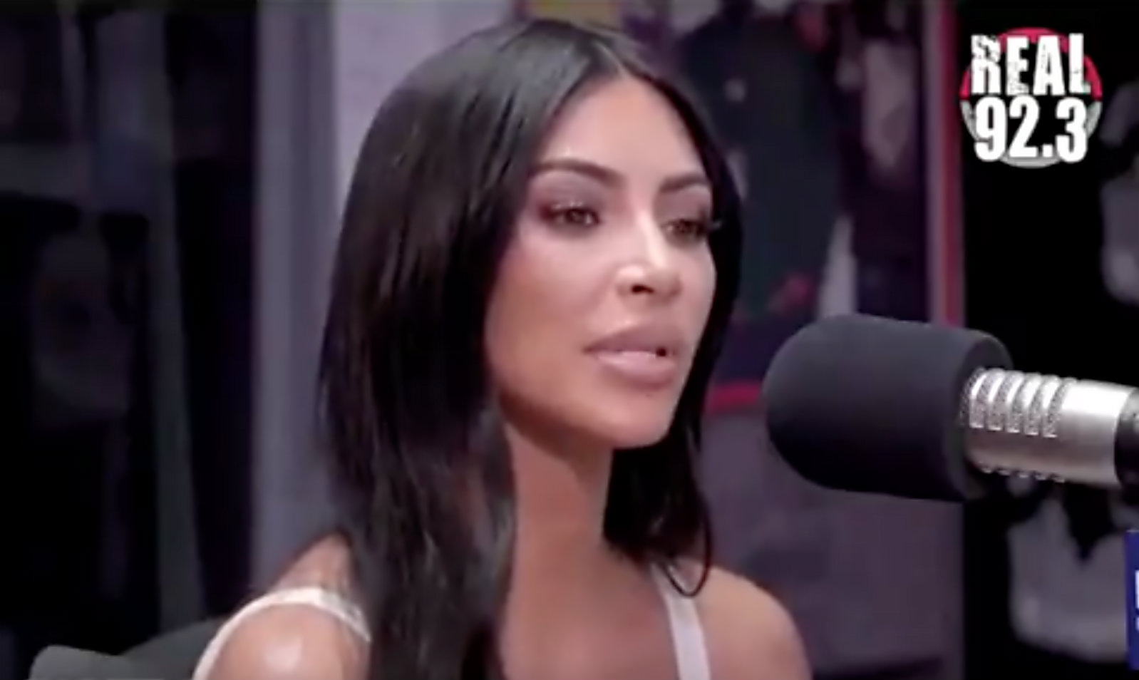 Kim Kardashian REAL923 LA interview