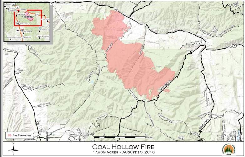 Coal Fire Perimeter Map