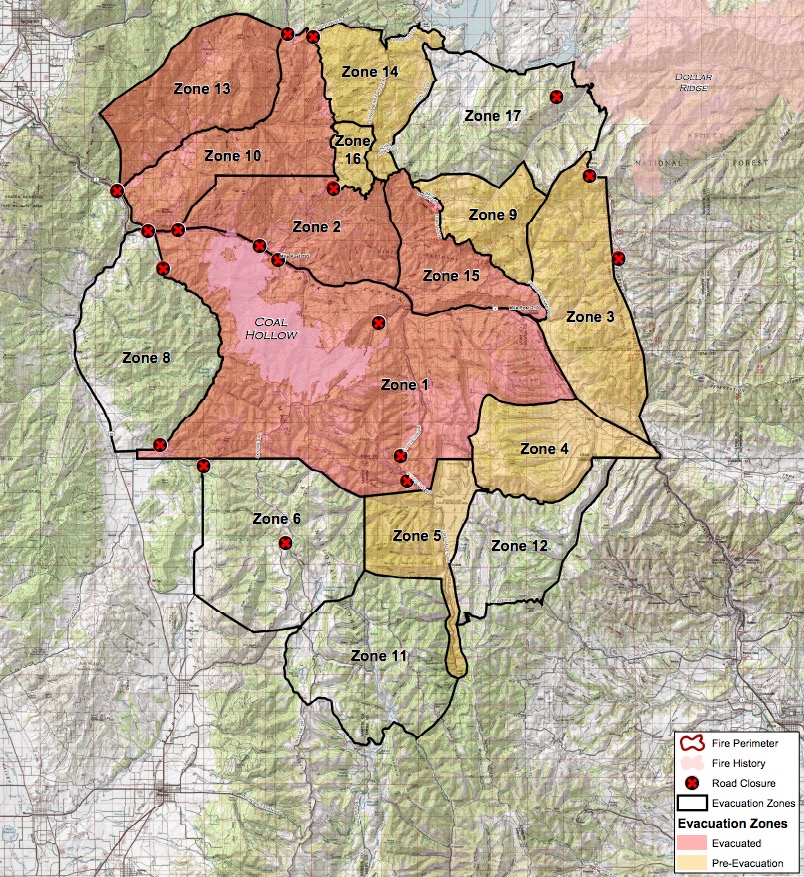 Utah Fire Map: Track Fires Near Me Right Now [August 14]  Heavy.com