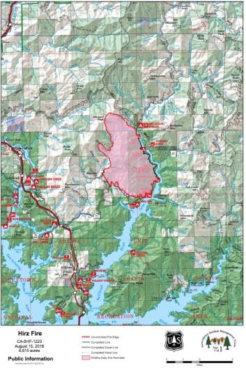 Hirz Fire Map August 15