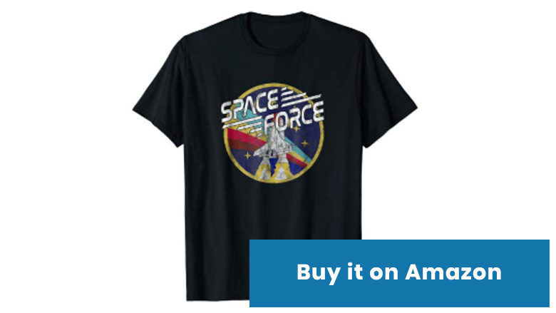 space force retro t-shirt