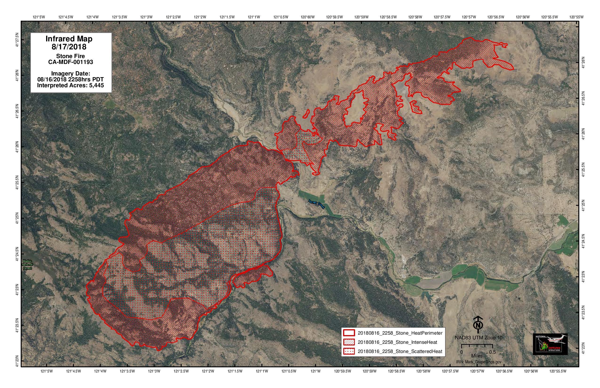wildfire map california