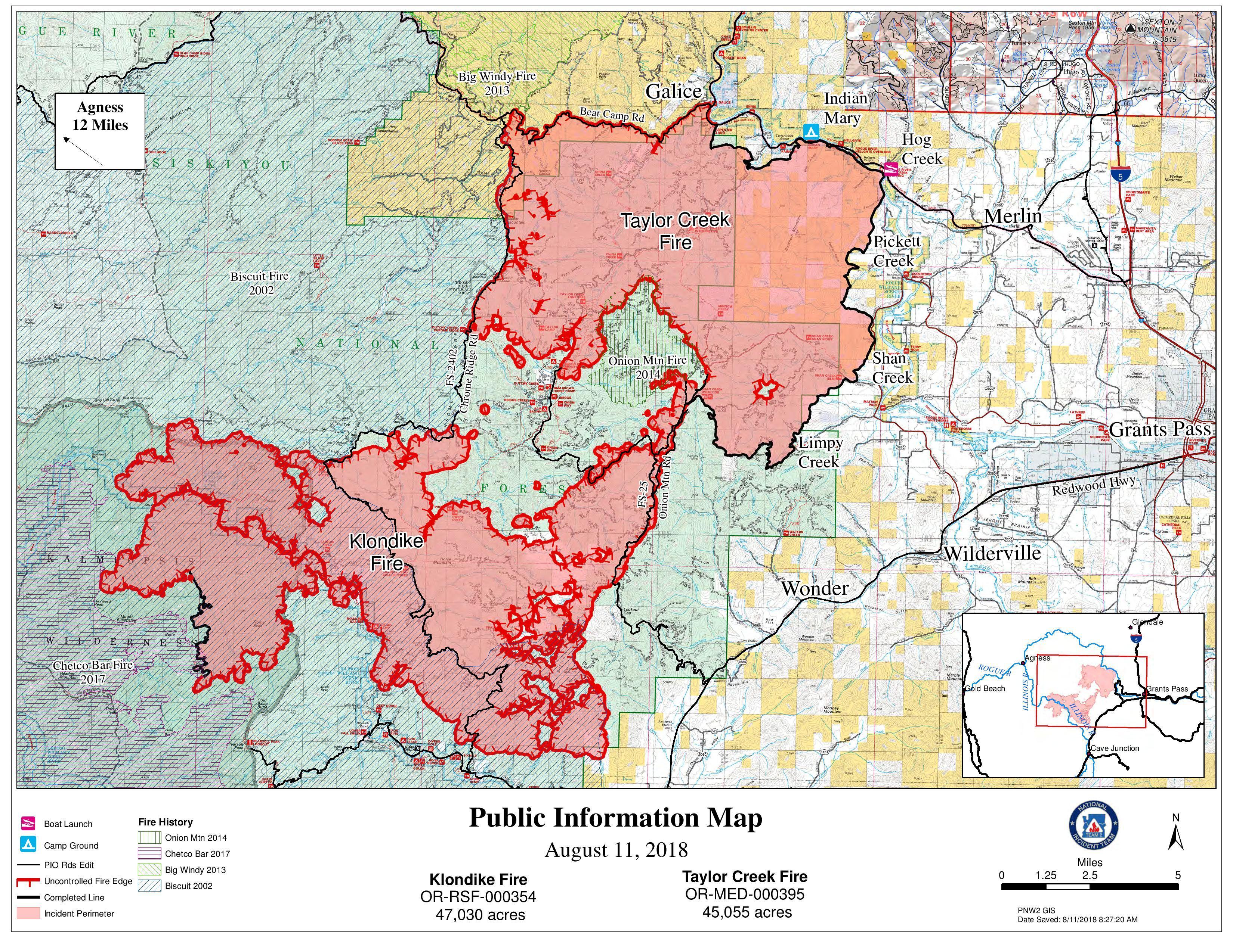 cal fire map of current fires
