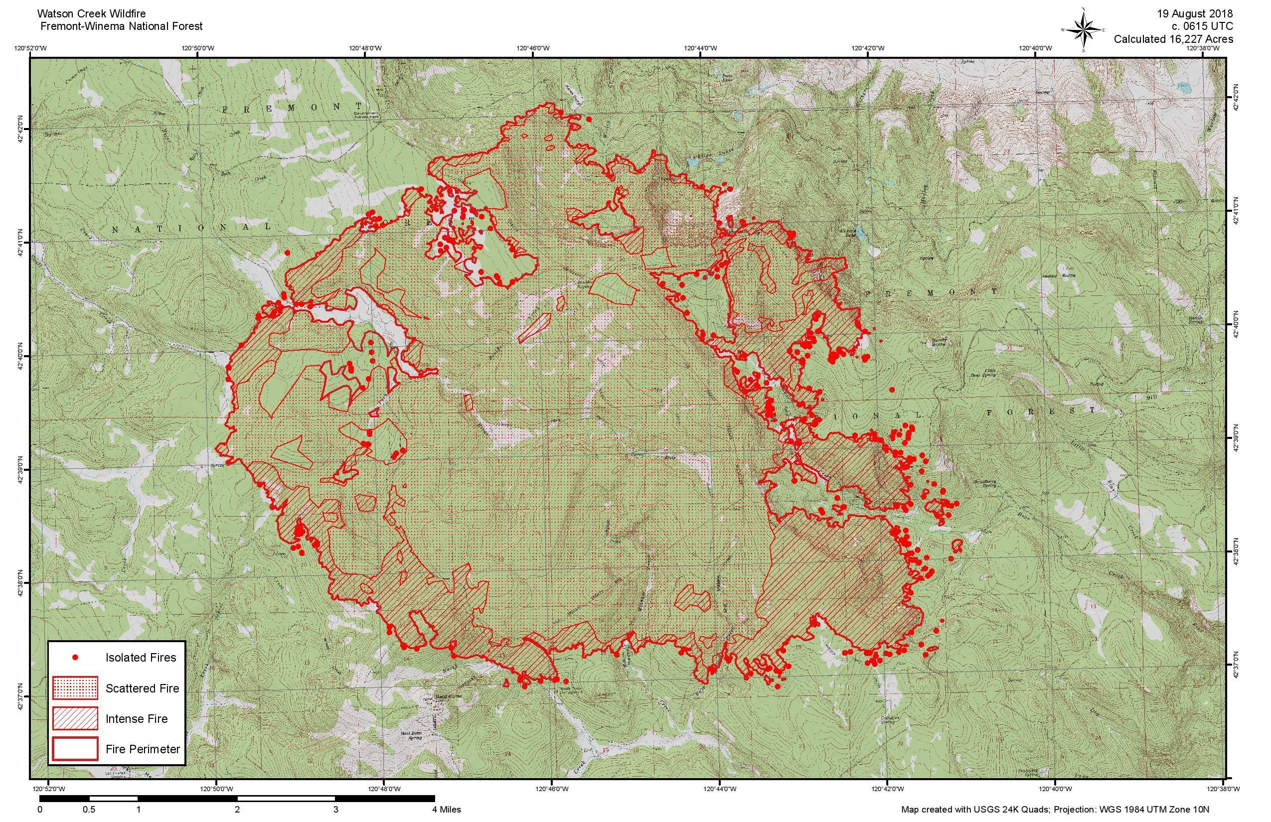 WA State Fires Map