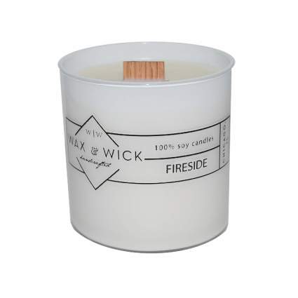 wax wick man candle