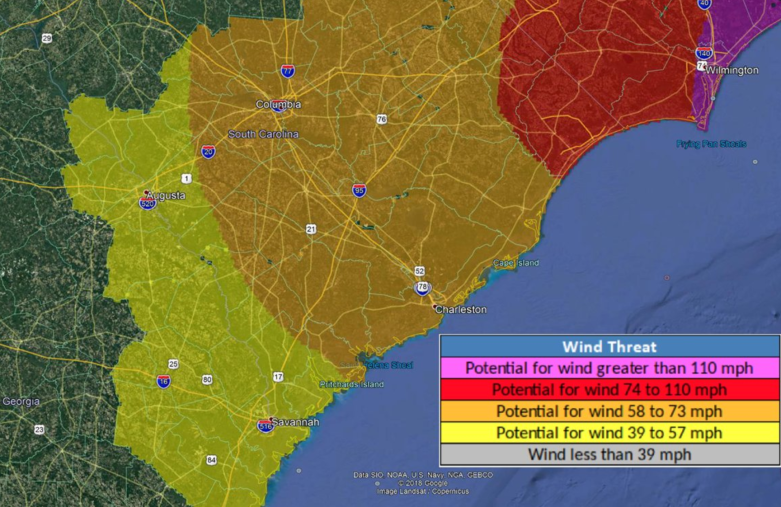 Charleston latest forecast