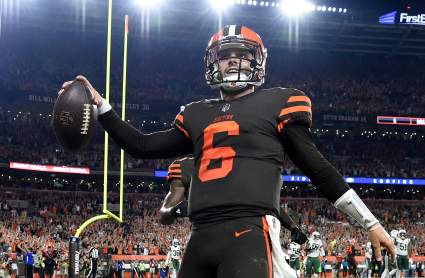 LOOK: Browns Fan Gets Baker Mayfield Two-Point Conversion Tattoo