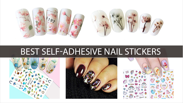 self adhesive nail stickers