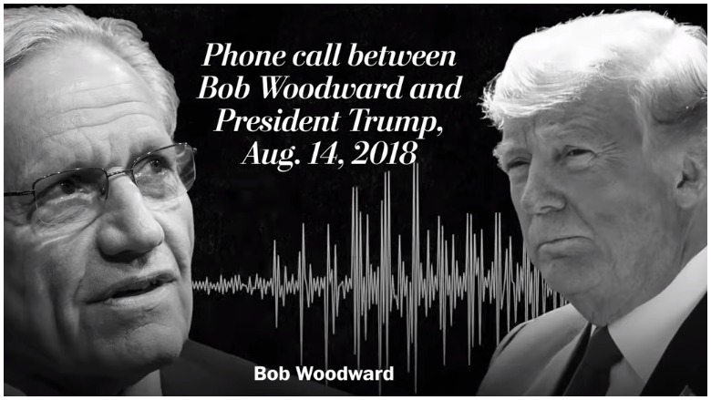 Bob Woodward, Donald Trump