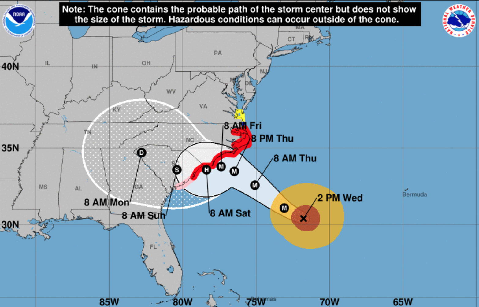 Hurricane Florence Charleston: Latest Track & Forecast