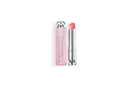 Pink and silver tube of dior scrub balm