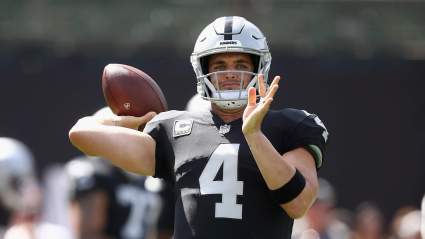Raiders QB Derek Carr Says Trade ‘Not Something’ on Jon Gruden’s Mind