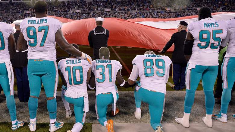 nfl national anthem policy