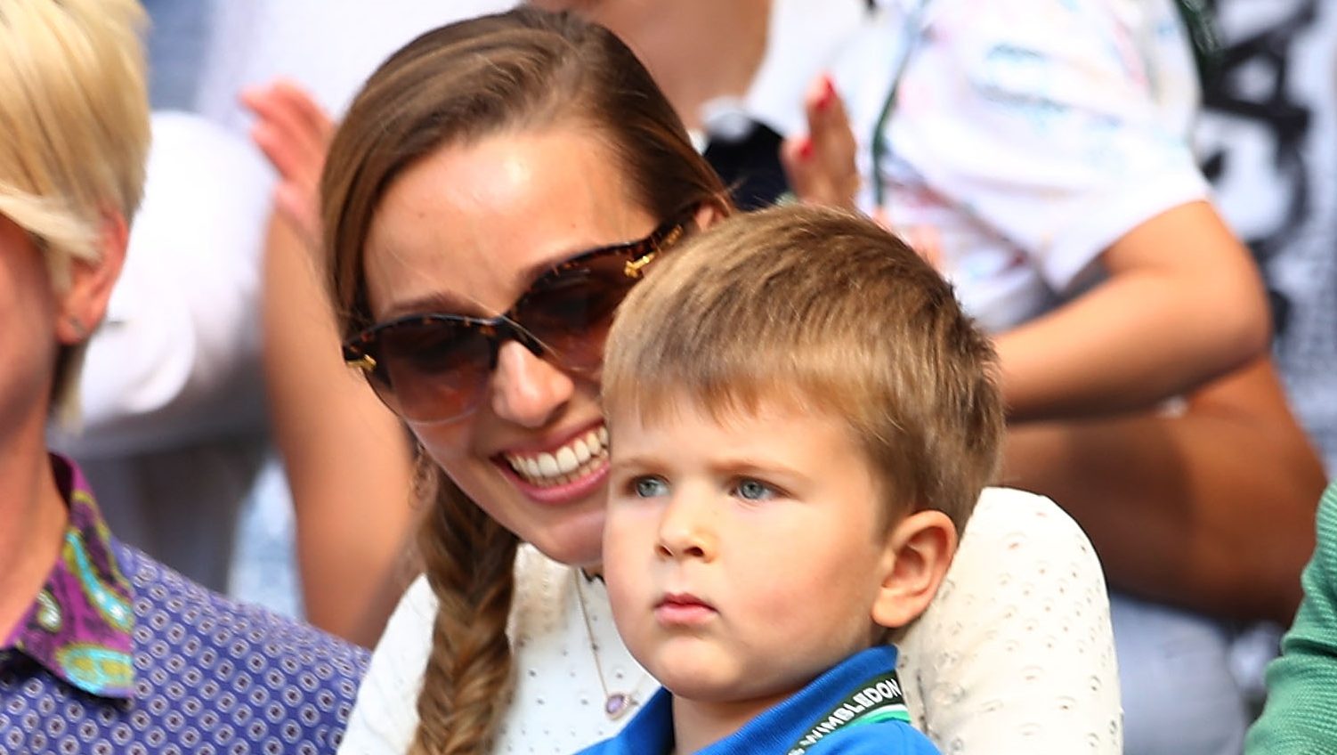 Novak Djokovic S Wife Jelena Celebrates Wimbledon Win Heavy Com   Gettyimages 999468030 E1536457871648 