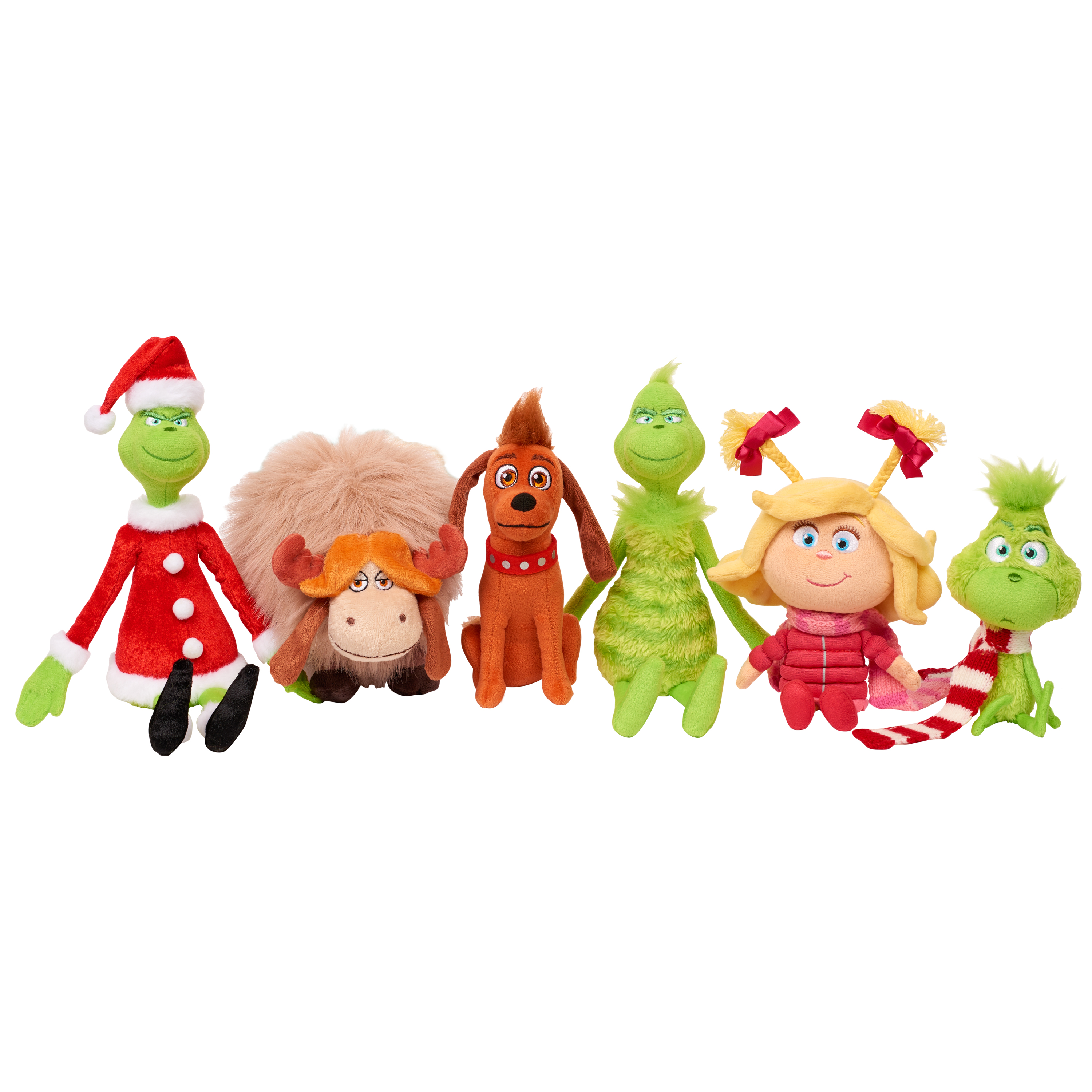 grinch book with plush