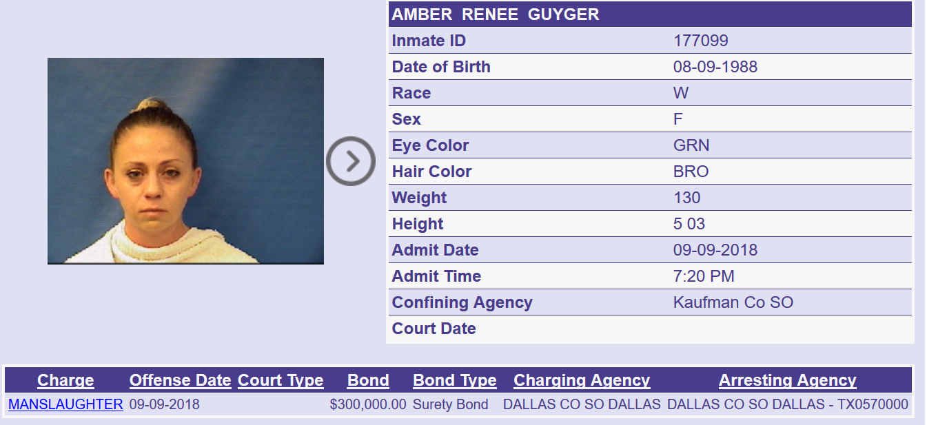 Amber Guyger: 5 Fast Facts You Need To Know