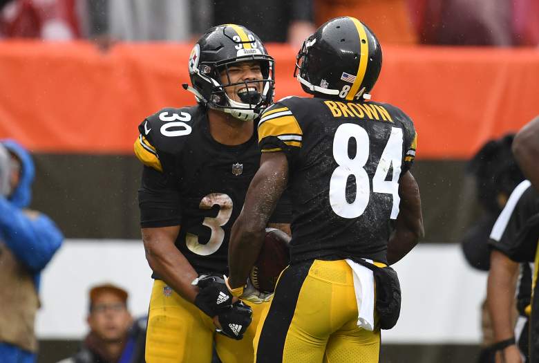 James Conner, Antonio Brown