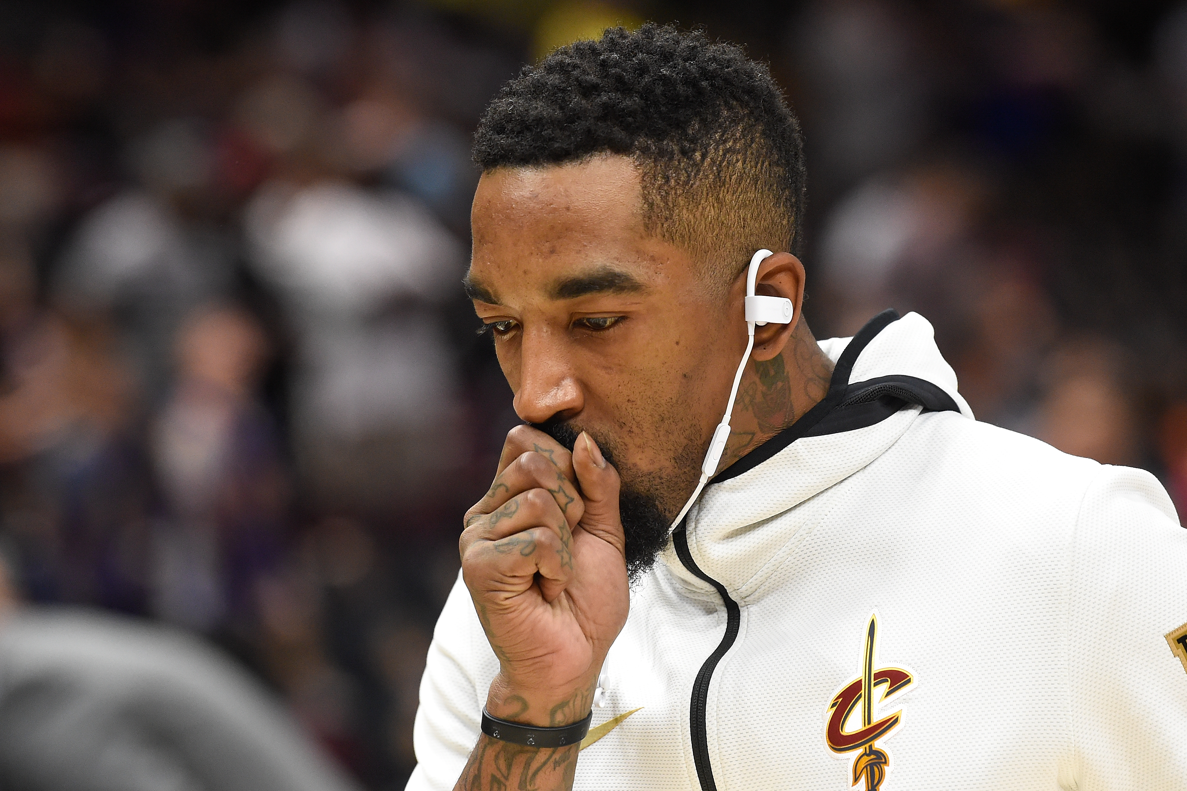 Cavs news Clippers Mike Scott reacts to JR Smiths tattoo fine news
