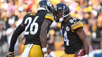 LOOK: Antonio Brown Shows Support for Le’Veon Bell During Holdout