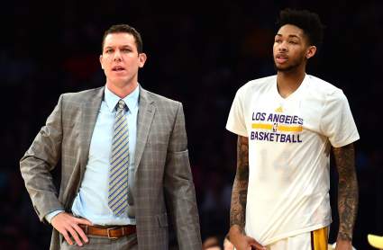 WATCH: Rajon Rondo, New-Look Lakers Roster Puts in Work