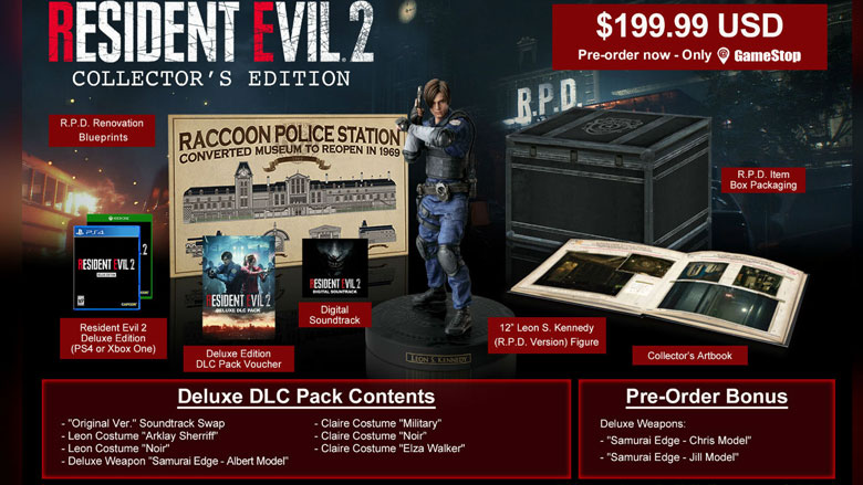 Resident Evil 2 Remake Collector's Edition