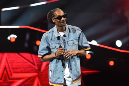 WATCH: Lakers, LeBron James Gift Snoop Dogg With Authentic Jersey