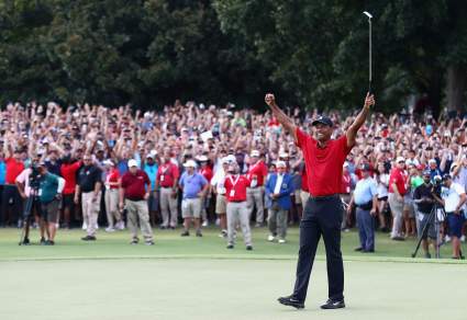 LOOK: Amazing Photos, Video of Tiger Woods’ Tour Championship Win