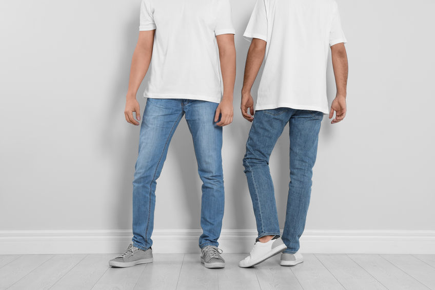 men's slim tapered jeans