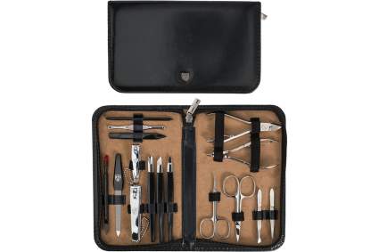 Large manicure kit with lots of tools