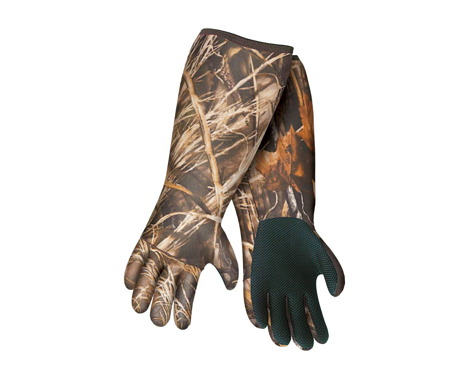 9.5 Riverside Outdoor Macwet Shooting Gloves Green Non Slip All Grip Long Cuff Aquatec Sports Glove