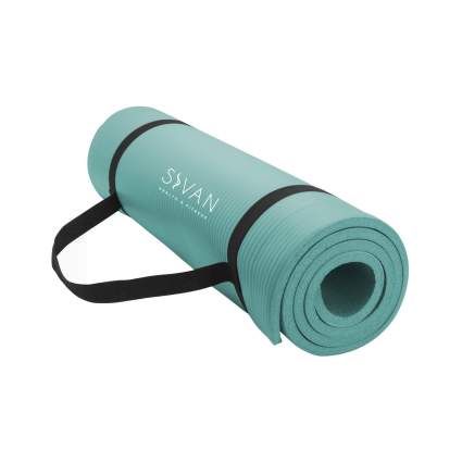 Sivan Health and Fitness 1/2 Inch Extra Thick Comfort Foam Yoga Mat