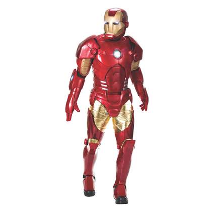Red and gold Iron Man costumes
