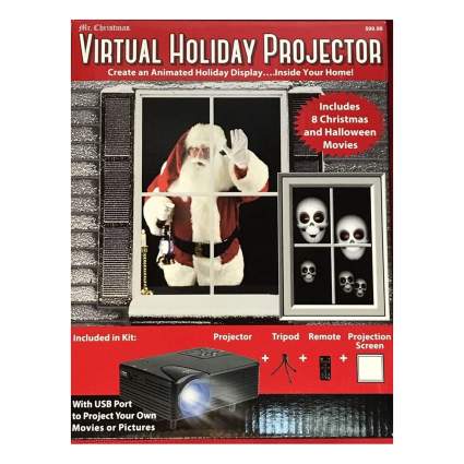 Holiday video projector kit